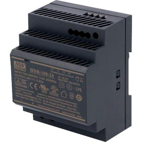 Netzteil Sanela SLZ 04X für Schienenverkehr EINGANG 230V AC AUSGANG 24V DC 100W 100