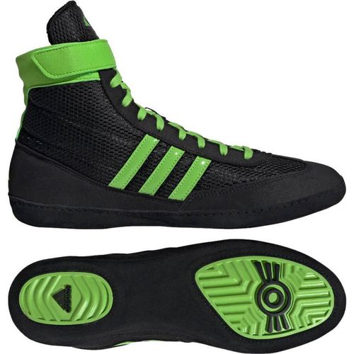 Adidas Combat Speed 4 Ringerschuhe Schwarz Neon Grn Schuhgre UK 10
