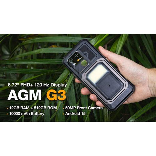 AGM Mobile G3 Outdoor Smartphone - Smartphone - 512 GB