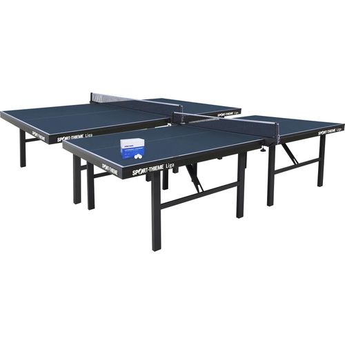 Sport-Thieme Tischtennis-Set "Liga", Blau
