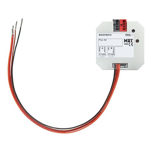 MDT technologies Temperaturregler/Sensor 2-fach UP,für PT1000 SCN-RT2UP.01)