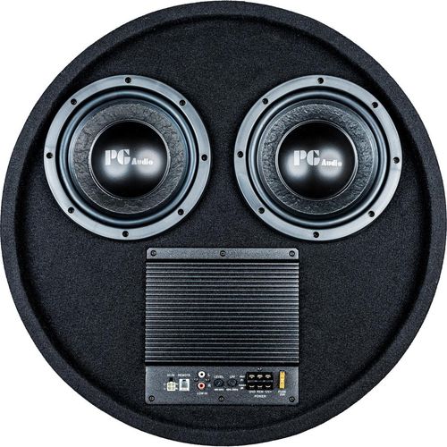 PG Audio aktiver Reserverad Subwoofer 2 x 8 Zoll ,1 Stück