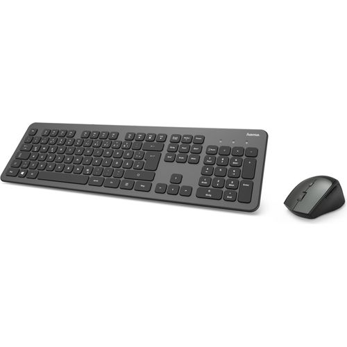 Hama Funktastatur-/Maus-Set KMW-700, Anthrazit, QWERTZ