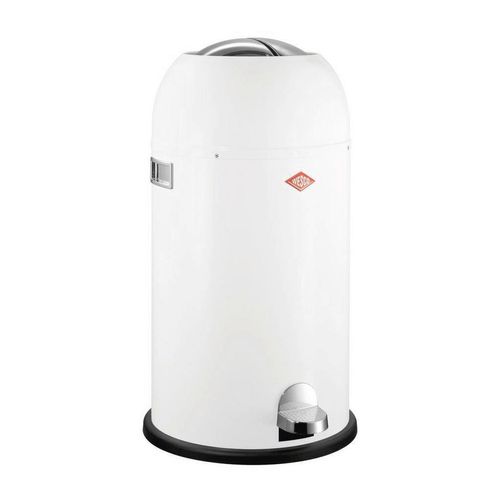 Wesco Abfallsammler Kickmaster, Weiß, Kunststoff, 33 L, 69 cm, Made in Germany, Küchen, Küchenausstattung, Mülleimer