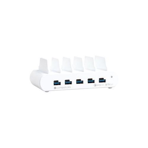 Compulocks 5P USB&USB-C Multiple Tablet Charg St UK (5PUSBCDKS-UK)