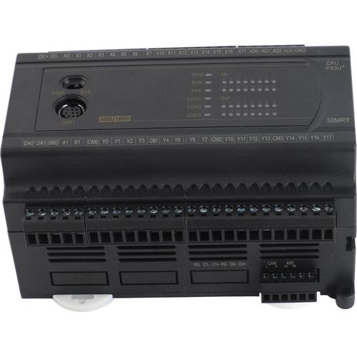 Industrielle SPS-Steuerung FX3U 32MR 16 Eingänge 16 Ausgänge 1 RS232 2 RS485 4 NTC-Hochgeschwindigkeitszähler SPS-Steuerung AC220V