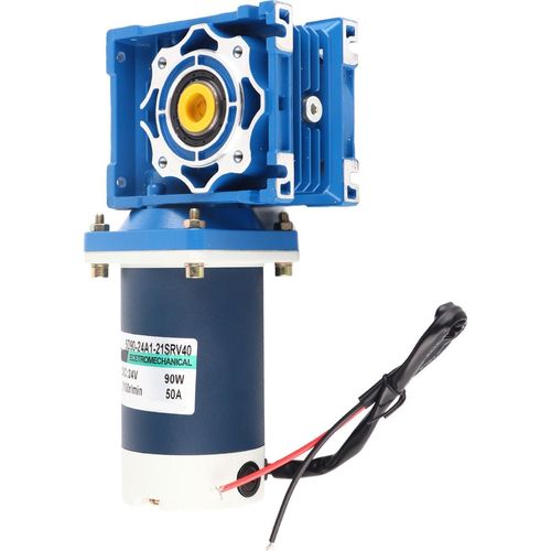 Schneckengetriebemotor Edelstahl 90W 2100 U/min XD5D90?24A121SRV?RV40 Untersetzungsverhältnis DC24V(50 )