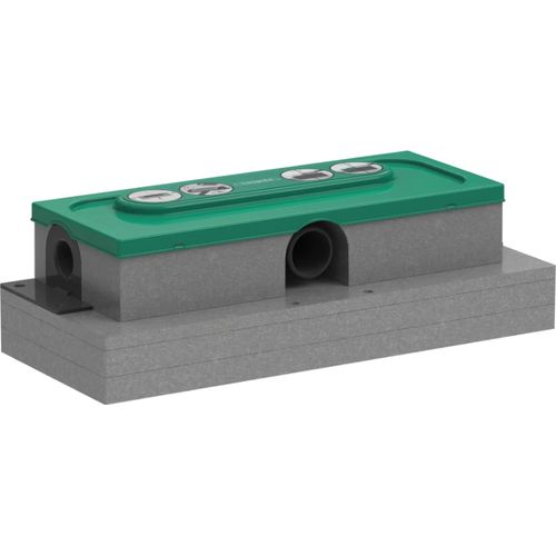 Körper mit flachem Gully-Installationsrahmen