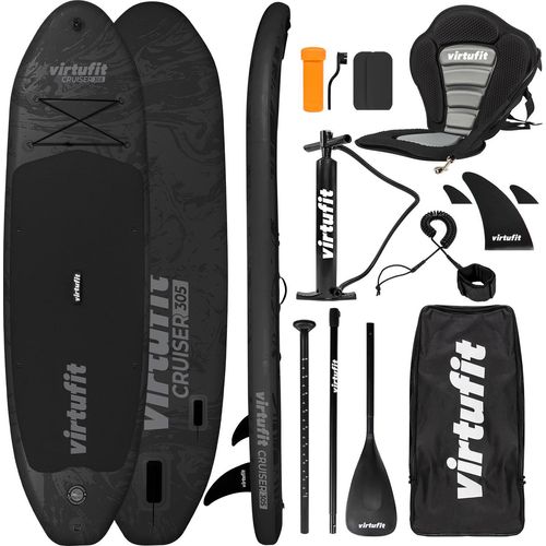 VirtuFit Supboard Cruiser 305 Schwarz mit Kajak-Sitz