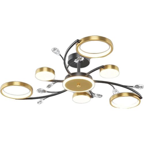 Kronleuchter, modernes Design, intelligente Steuerungsoptionen, 6 Licht