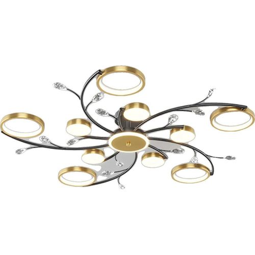 Kronleuchter, modernes Design, intelligente Steuerungsoptionen, 10 Licht