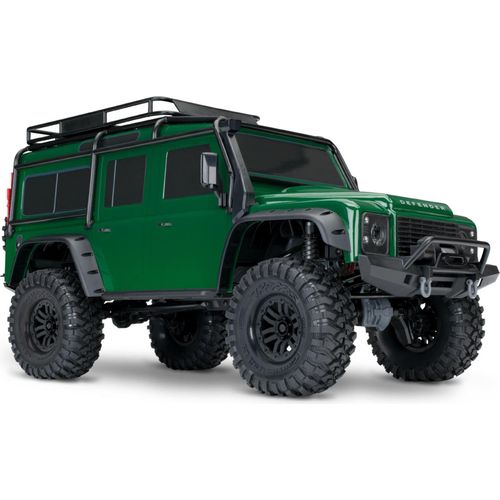 Traxxas TRX-4 LR Defender 1:10 Crawler RTR grün - mit T-Lock Sperrdifferentialen Clipless