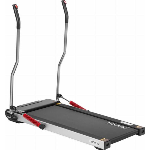HMS LOOP15, 100 kg, 0,5 km/h, 6 km/h, Kalorien, Distanz, Geschwindigkeit, Step counter, Zeit, 230 V, 0,75 hp