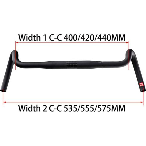 Carbon Gravel Lenker Big Flare Bar Cyclocross Rennrad Lenker Faser Fahrradlenker