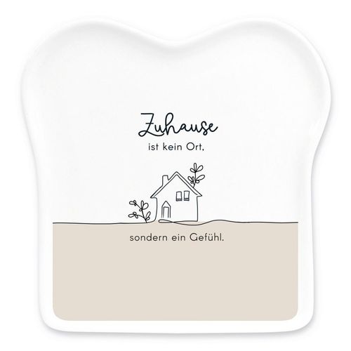 Teller, Mehrfarbig, Keramik, 15.5x1x14.5 cm, Essen & Trinken, Geschirr, Teller, Speiseteller