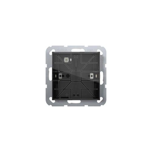 Tastsensor vier Komfort einfach für Gira One und KNX mit Inbetriebnahme-Wippe Retail