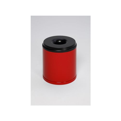 VAR Papierkorb feuersicher Löschkopf rot 30 l (3150)