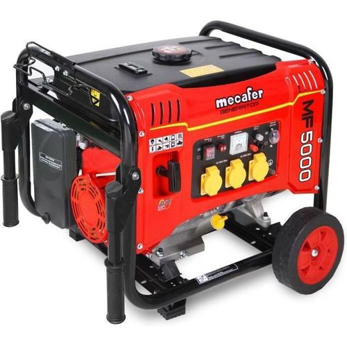 Benzin Generator Mf5000 4400W max. / 4000W Dauerleistung für Baustelle
