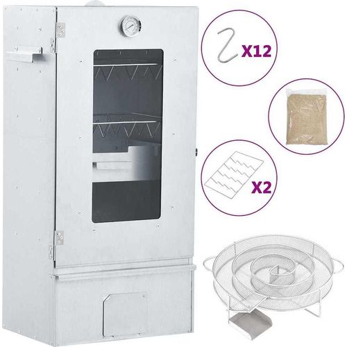 Räucherofen mit Kaltrauchgenerator Verzinkter Stahl