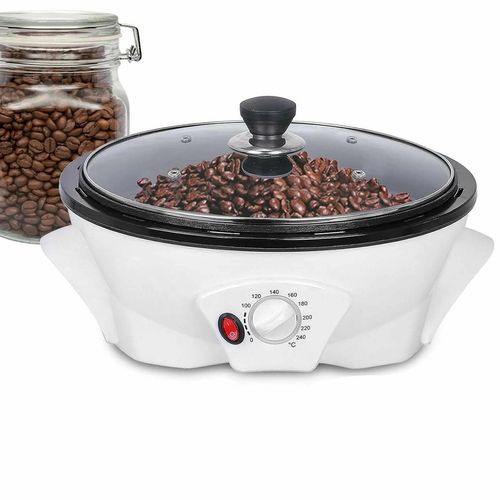 1200-Watt-Elektro-Kaffee-Röster, Kaffeemaschine zum Rösten von Kaffeebohnen, einstellbare Temperatur 0–240 °C, geeignet für Kaffeebohnen, Nüsse usw