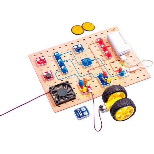 Experimentierkasten HAPE "Forscher Schaltkreise-Set Basic", weiß, neutral, Experimentierkästen, Kinder, Experimentierkasten