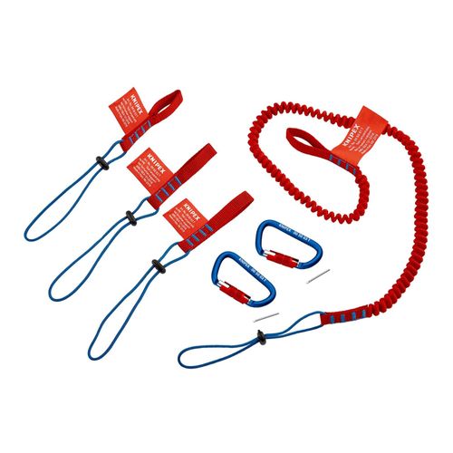 KNIPEX 00 50 04 T BK Sicherungssystem-Set 1 x 00 50 01 T BK, 3 x 00 50 02 T BK, 2 x 00 50 03 T BK )