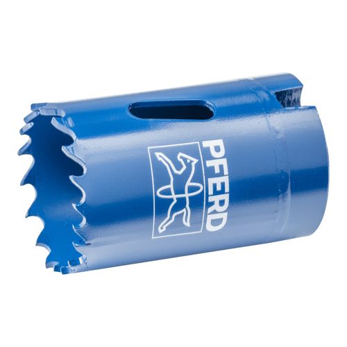 PFERD TOOLS Bi-Metall Lochsäge Co8/M42 Ø 32 mm Schnitttiefe 36 mm für Stahl, Edelstahl, Blech, Holz (25100832)