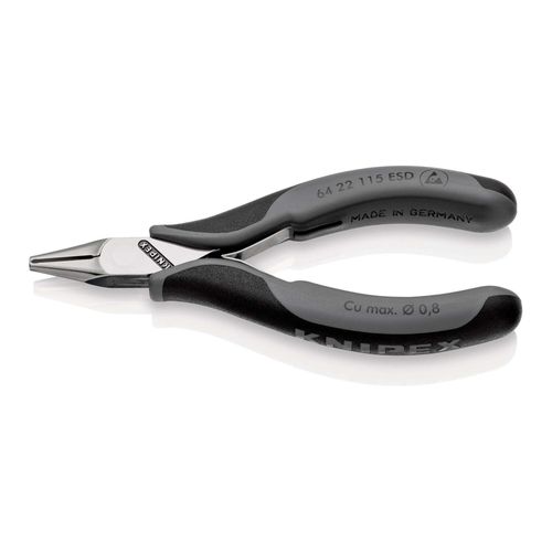 KNIPEX 64 22 115 ESD Elektronik-Vornschneider ESD mit Mehrkomponenten-Hüllen 115 mm)