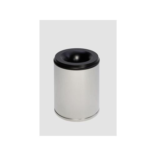 VAR Papierkorb Edelstahl Löschkopf 80 l (3174)