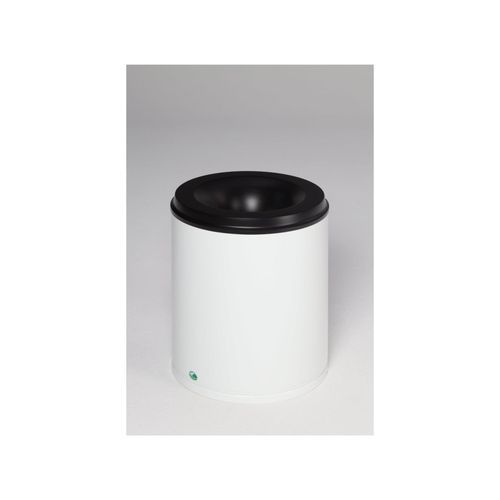 VAR Papierkorb feuersicher Löschkopf weiß 80 l (3175)