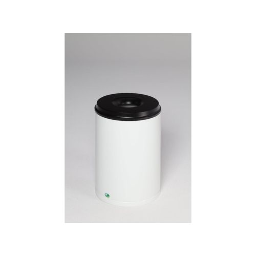 VAR Papierkorb feuersicher Löschkopf weiß 50 l (3168)