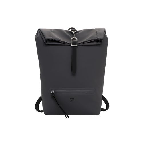 Rucksack SURI FREY "Rucksack SFY Lanny", Gr. B/H/T: 26cm x 39cm x 10cm, grau (grau 800), Polyester, Rucksäcke Rucksack