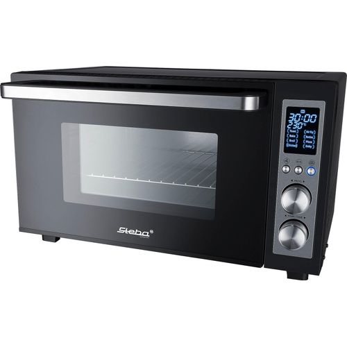 STEBA Minibackofen "KB E300", schwarz, B:53,5cm H:31,5cm T:43cm, Minibacköfen, Minibackofen