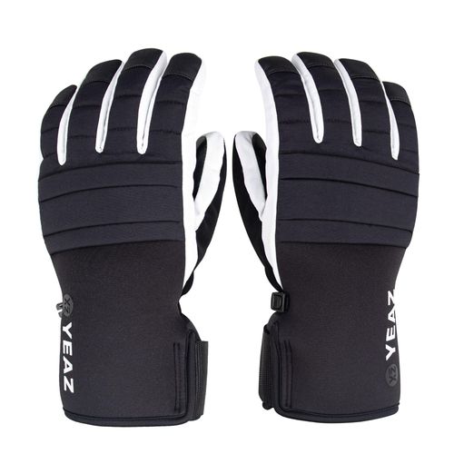 Skihandschuhe YEAZ "Skihandschuhe RIDIN" Gr. 10, weiß, Handschuhe, Damen, 10, Obermaterial: 73% Nylon NY. 27% Polyester PES.