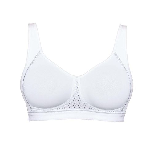 Sport-BH SUSA "Sport BH Move medium", Damen, Gr. 85, Cup D, weiß, Obermaterial: 49% Polyamid PA. 33% Polyester PES. 18% Elasthan EL., BHs Sport-BH