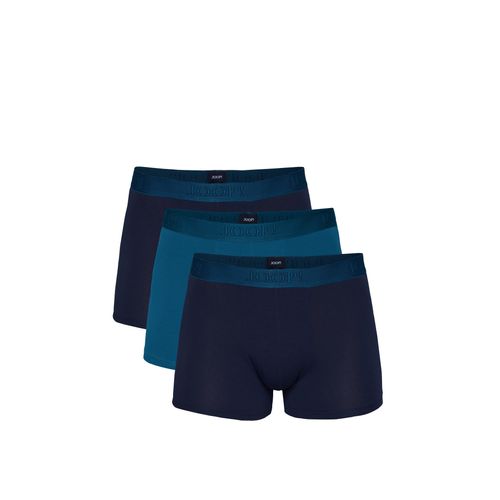 Boxershorts JOOP "Everyday", Herren, Gr. L, schwarz sapphire, Single Jersey, Obermaterial: 95% Baumwolle, 5% Elasthan, körpernah, Unterhosen Boxershorts, ohne Eingriff, mit Logobund