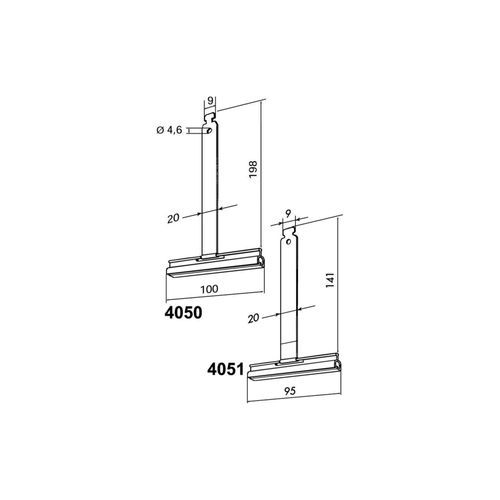 Rademacher Befestigungsfeder 190mm ab SW50 4050 (96000017)