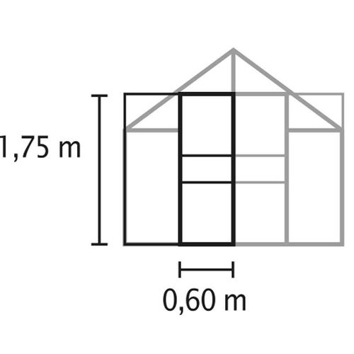 Türerweiterung MER o. Glas , smaragd