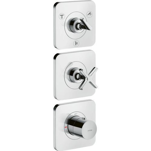 hansgrohe Thermostatmodul E AXOR CITTERIO DN 20, Unterputz 38 x 12 chrom