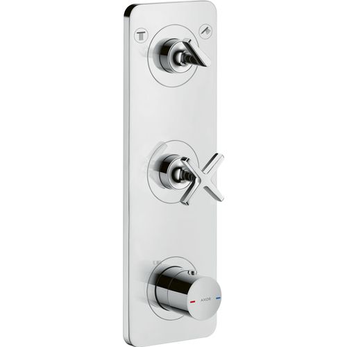 hansgrohe Thermostatmodul E AXOR CITTERIO DN 20, Unterputz 38 x 12 chrom