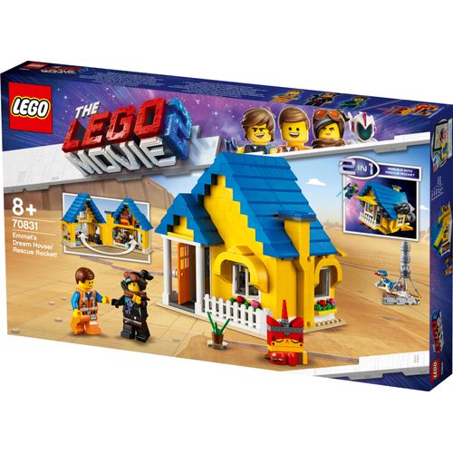 The LEGO Movie™ 2 Emmets Traumhaus/Rettungsrakete!, 70831