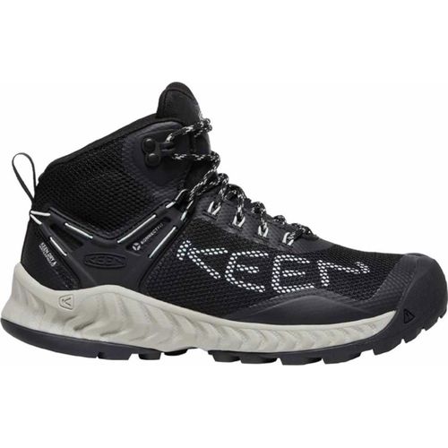 Keen Damen Nixis Evo Mid WP Wanderstiefel black/blue glass 39