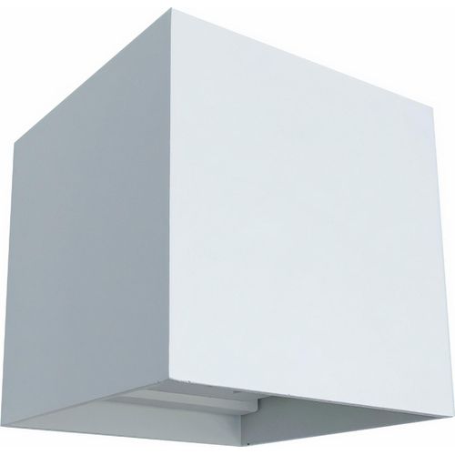 Mobilux Cube LED-Wandleuchte Weiß quadratische Form dimmbar anpassbarer Ausstrahlungswinkel