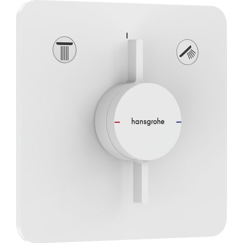 hansgrohe Mischer DuoTurn Q UP, für 2 Verbraucher, mattweiß