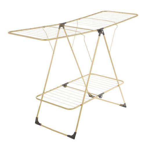 Wäschetrockner Wäschständer A300 163 x 62 x 114 cm gold VELKEA