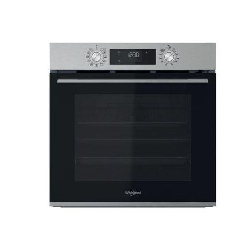 Whirlpool OMK58RU1X, Medium, Elektrischer Ofen, 71 l, 3300 W, 71 l, Hydrolytisch + Pyrolytisch