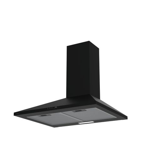 Gartraukis CATA Hood | VK 6000 BK | Chimney | Energy efficiency class A | Plotis 60 cm | 395 m³/h | Mechanical | LED | Juodas