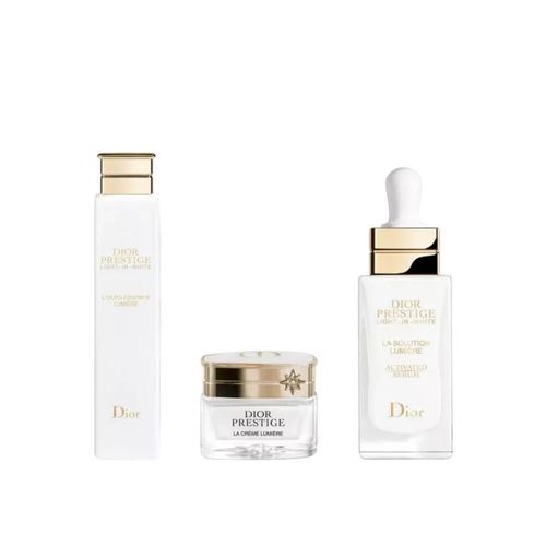 Christian Dior Set Christian Dior: Prestige Light-In-White, aufhellendes Serum für das Gesicht, 30 ml + Prestige Light-In-White, aufhellende Creme für das Gesicht, 30 ml