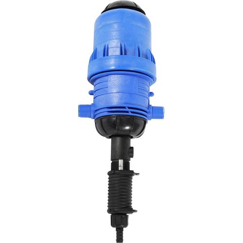 Düngerinjektor, wasserbetriebener Proportionaldosierer 0,4–4 %, für Industrie, Gartenschlauch, Viehhaltung, himmelblau