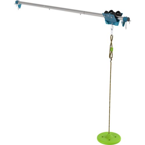 Kletternetz mit Seilbahn SKYWOOD braun